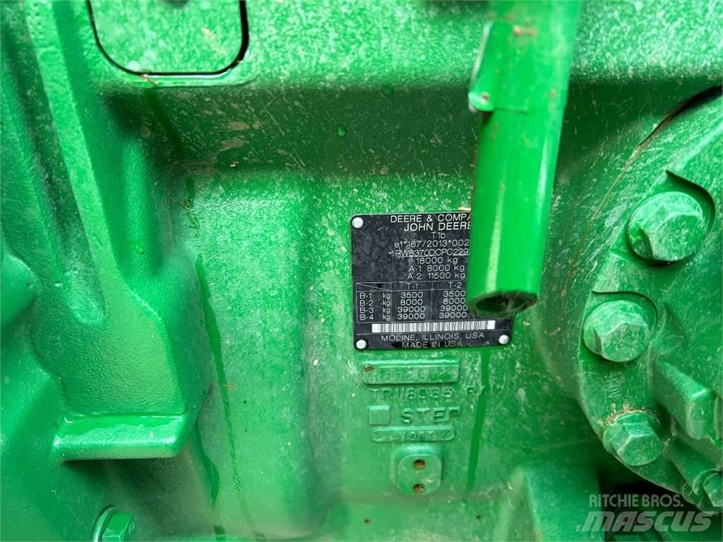 John Deere 8R370 Ciągniki rolnicze