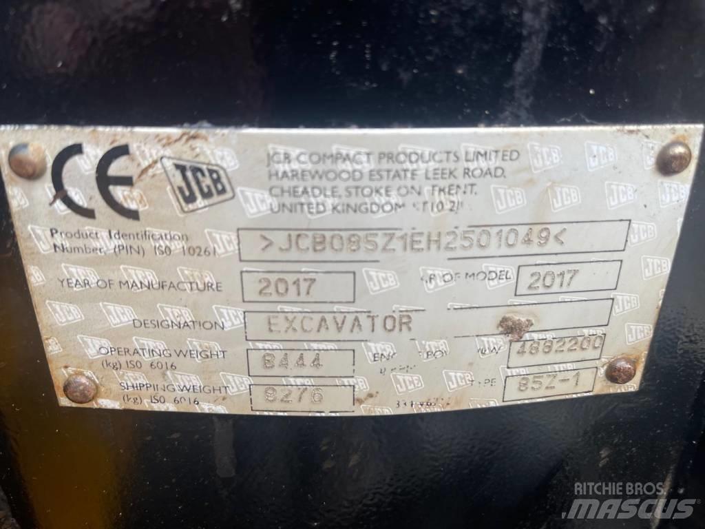 JCB 85 Z Midikoparki  7t - 12t