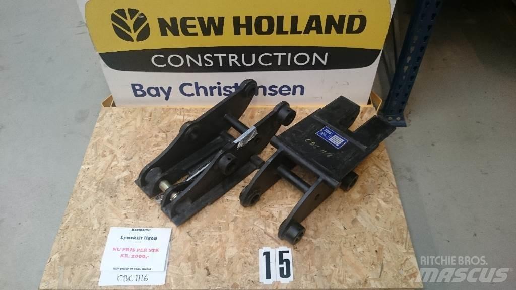 Hanix H50B lynskift Łyżki do ładowarek