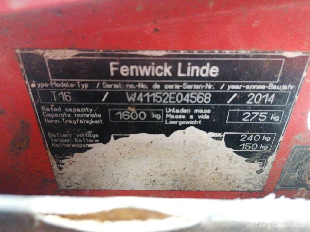 Linde T16 Wózki widłowe unoszące