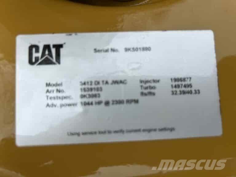 CAT 3412E Morskie jednostki silnikowe