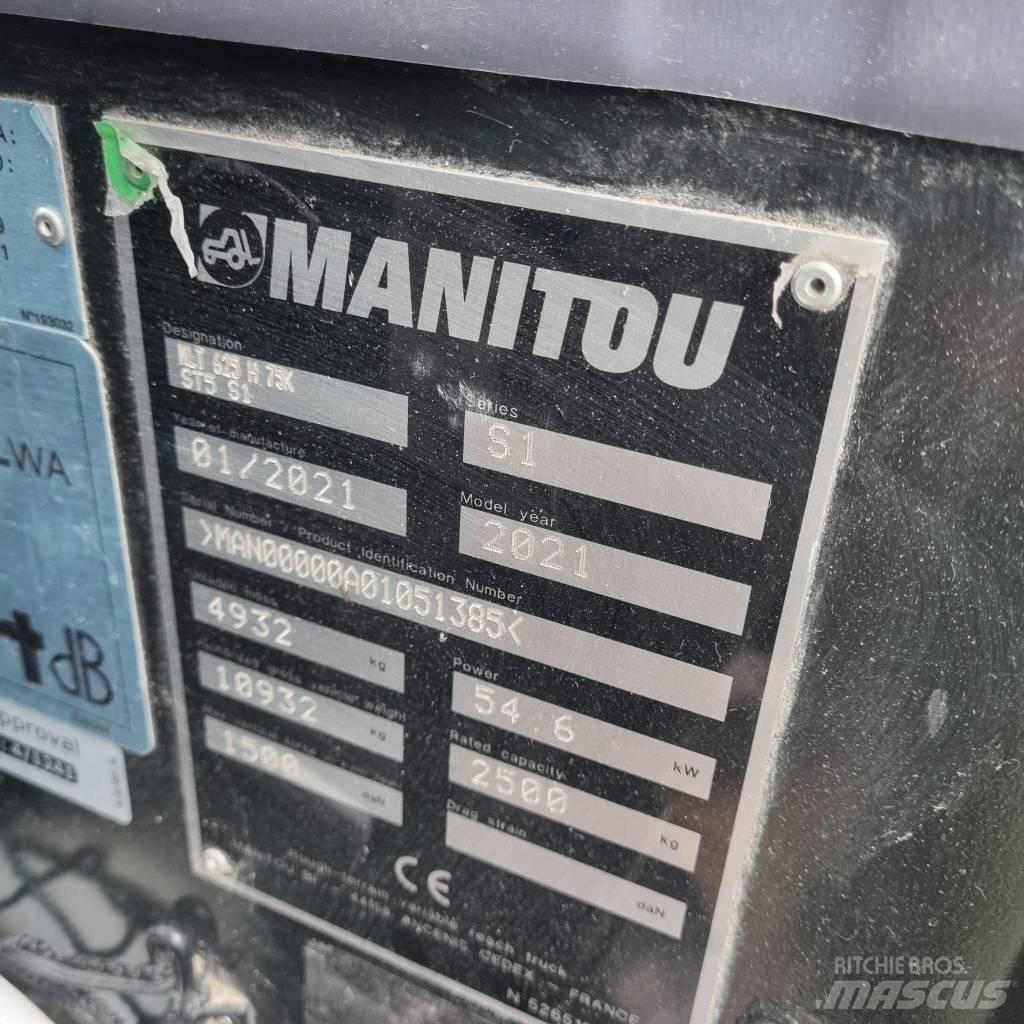 Manitou MLT 625-75 H Ładowarki teleskopowe