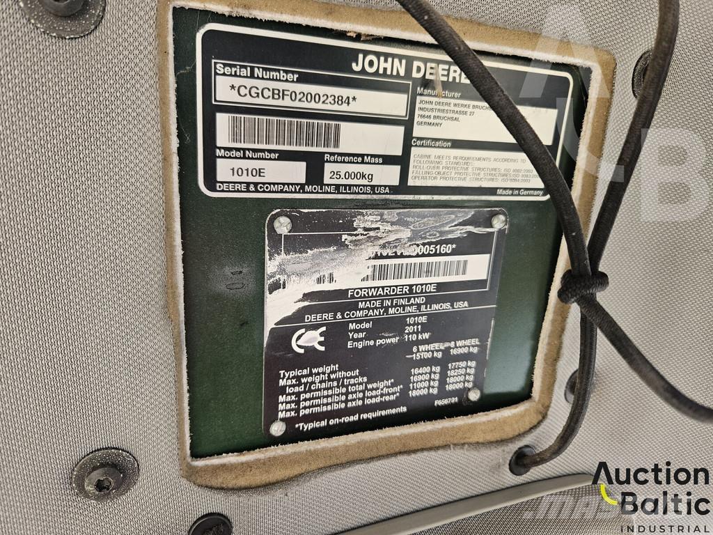 John Deere 1010 E Forwardery
