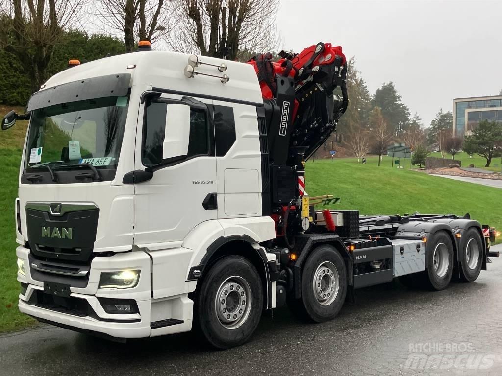 MAN TGS 35.510 Żurawie samochodowe