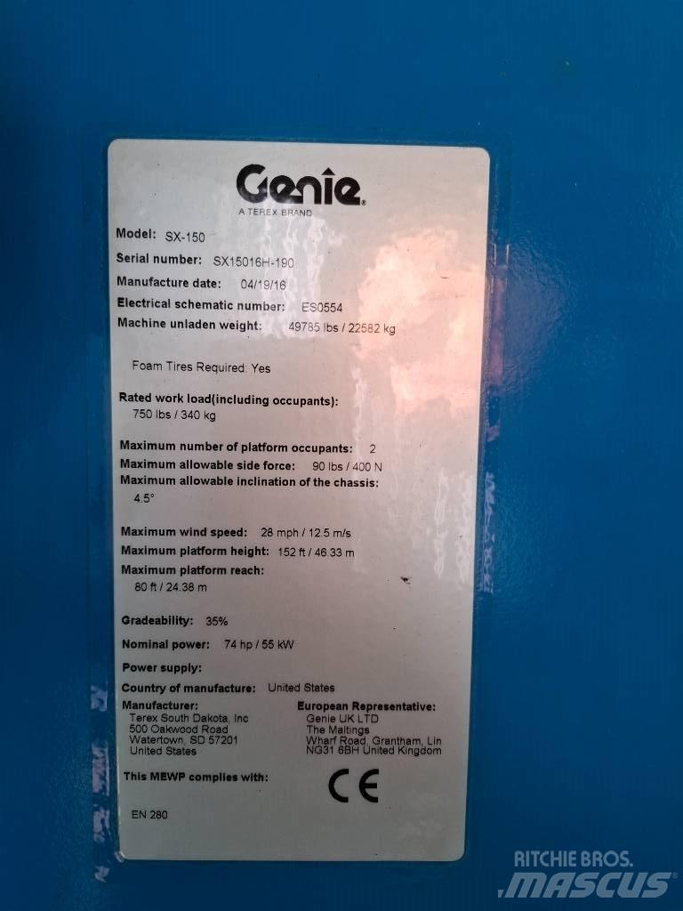 Genie SX 150 Podnośniki teleskopowe