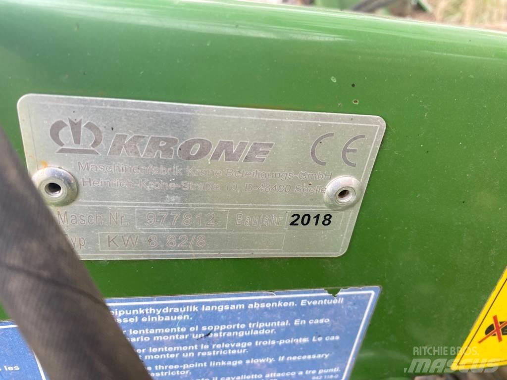 Krone KW 8.82/8 Zgrabiarki i przetrząsacze