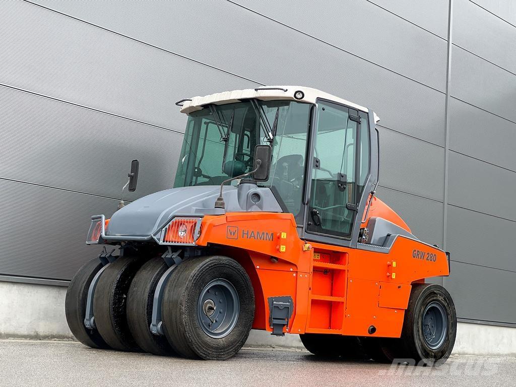 Hamm GRW 280-10 Walce ogumione