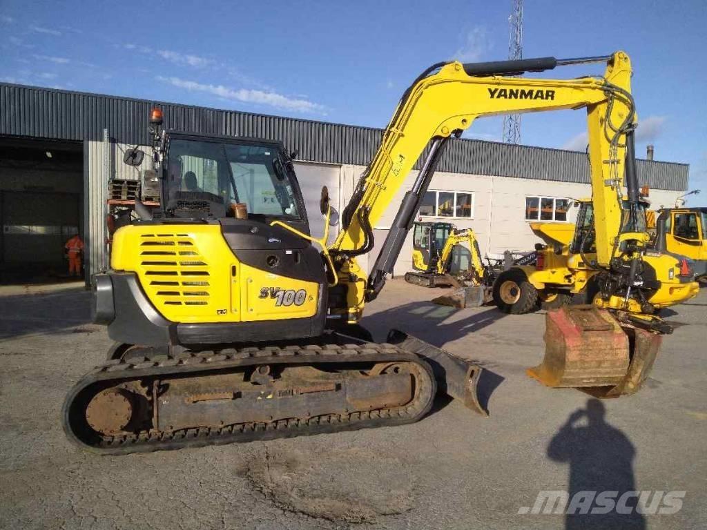 Yanmar SV 100-2A Midikoparki  7t - 12t