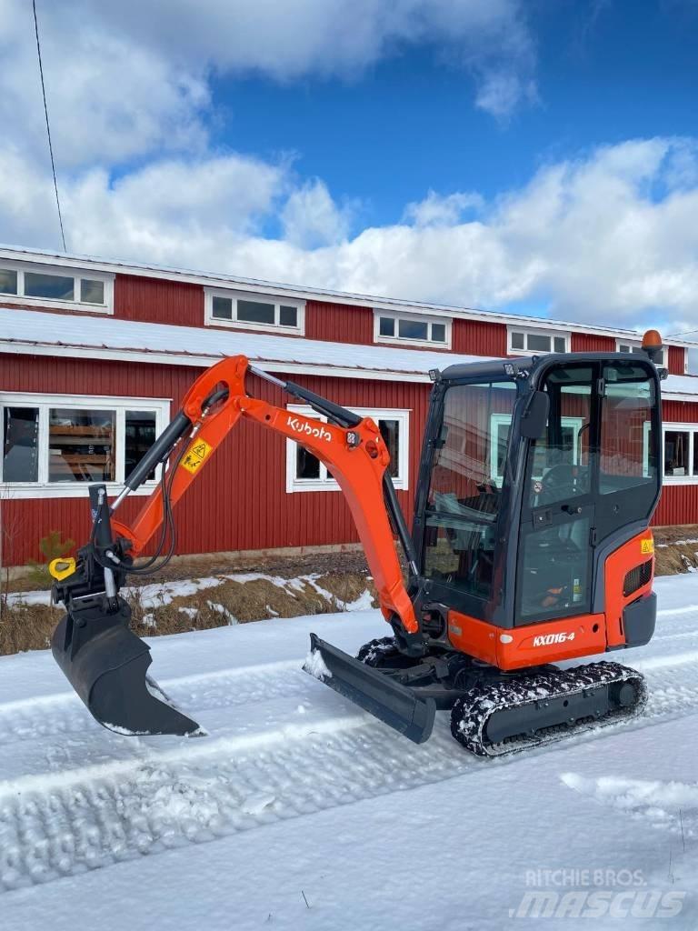 Kubota KX016-4 Minikoparki