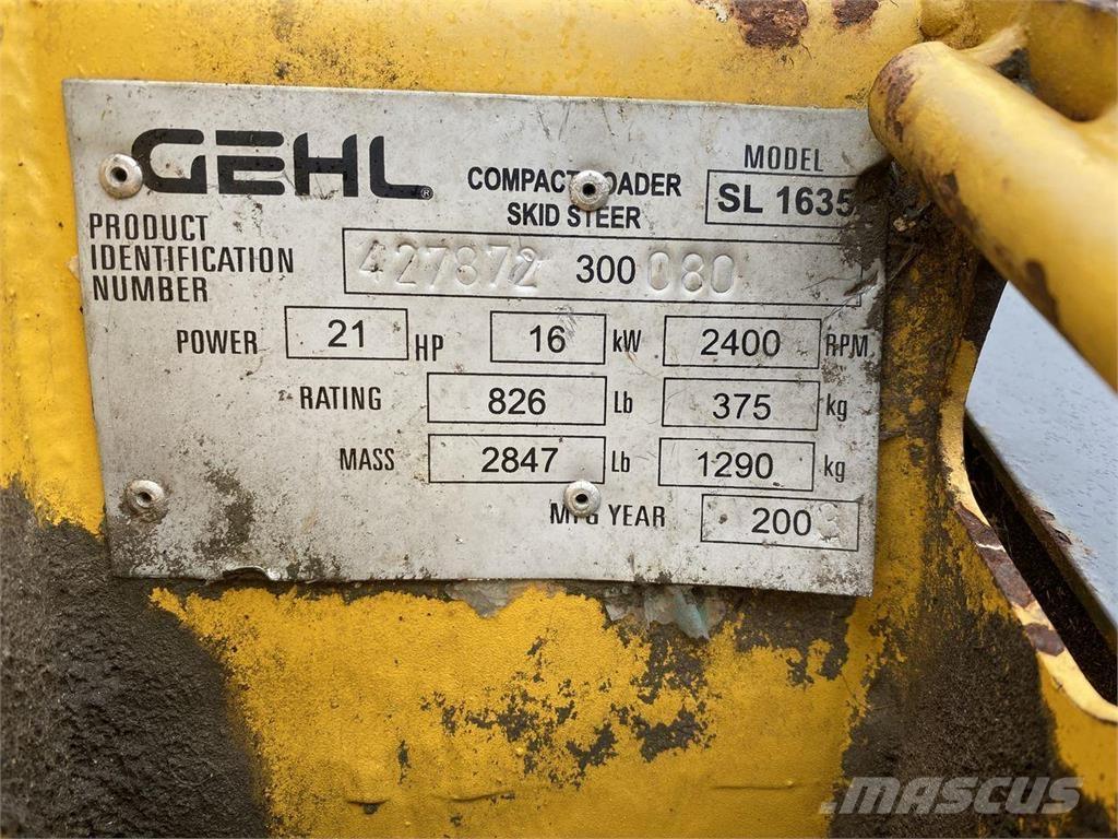 Gehl SL1650 Miniładowarki