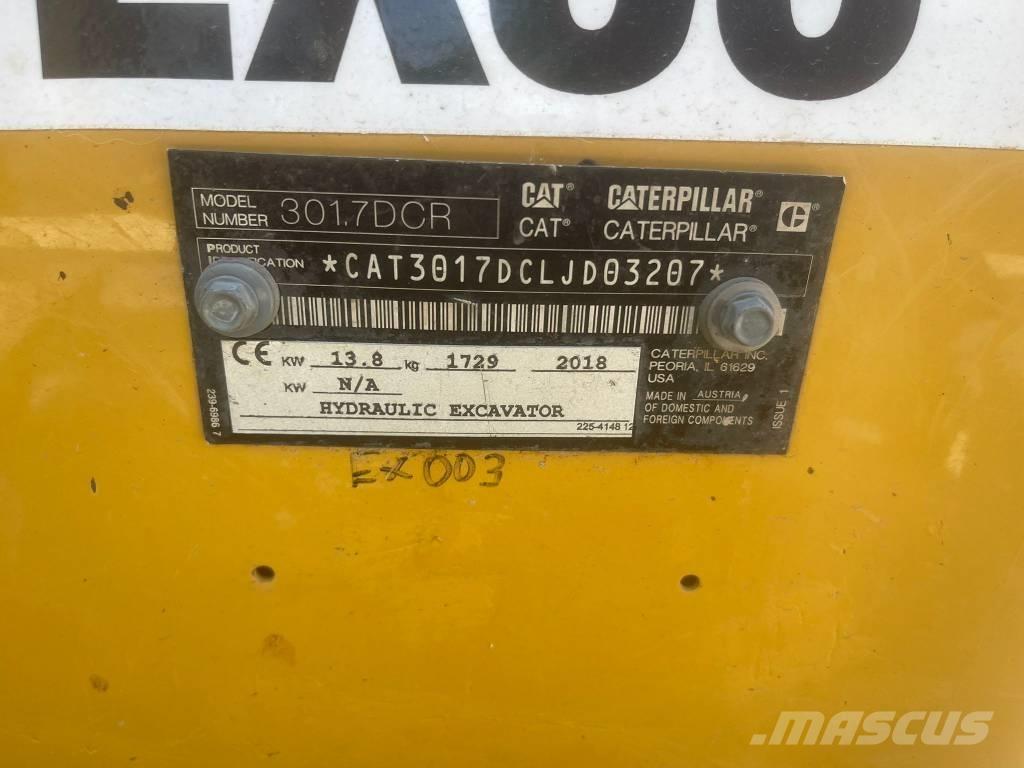 CAT 301.7 CR Minikoparki