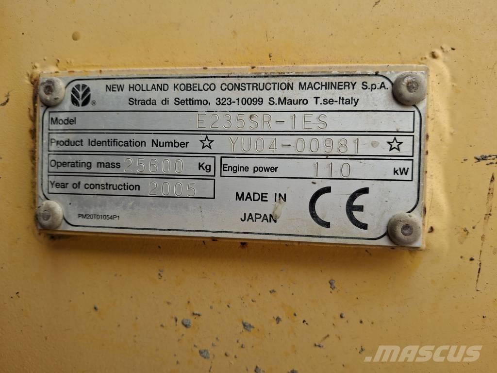 New Holland E 235 SR Koparki gąsienicowe