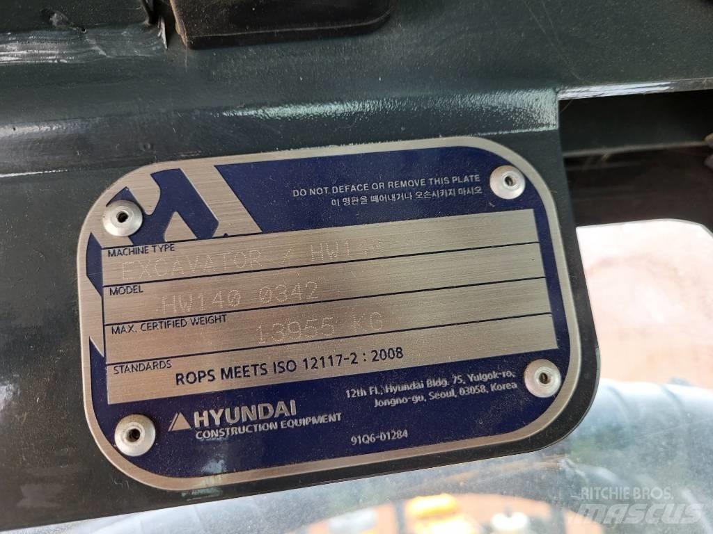 Hyundai HW 140 Żurawie terenowe