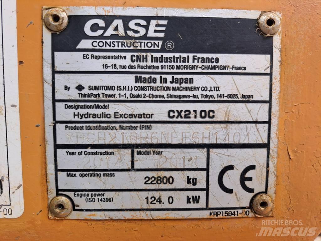 CASE CX 210 C Koparki gąsienicowe