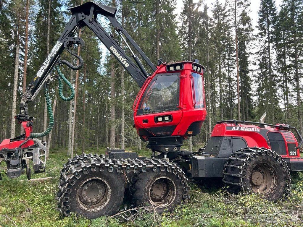 Komatsu 931 Harwestery