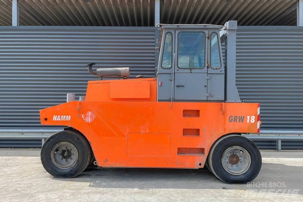 Hamm GRW 24 Walce ogumione