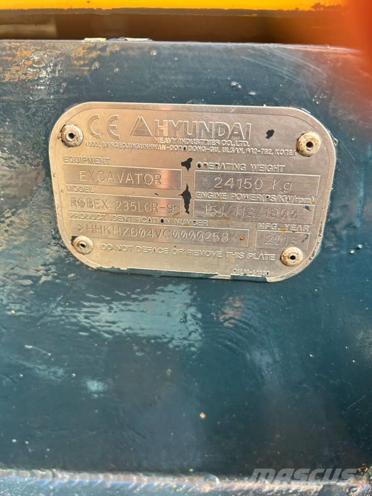 Hyundai 235 LCR-9 Harwestery
