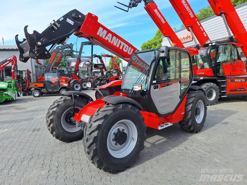 Manitou MT 733 Ładowarki teleskopowe