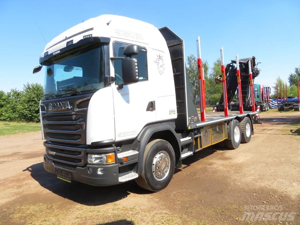Scania G 450 Samochody do przewozu drewna