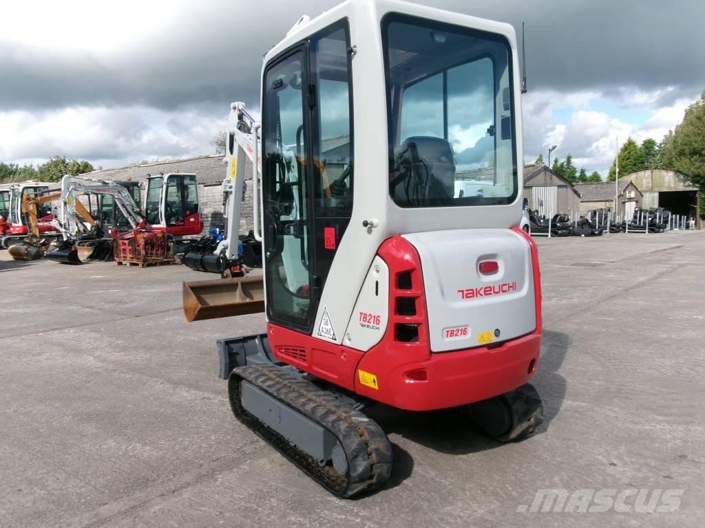 Takeuchi TB 216 Minikoparki