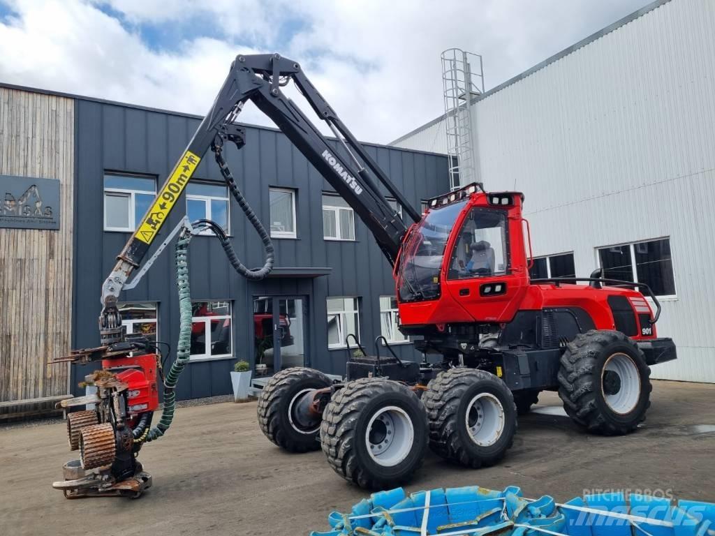 Komatsu 901 Harwestery