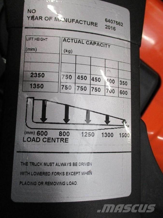 BT SPE120 XR Wózki widłowe unoszące z platformą dla operatora