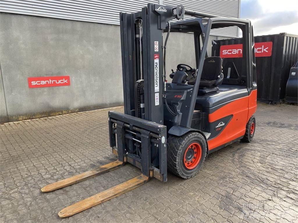 Linde E50 Wózki elektryczne