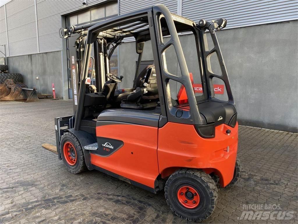 Linde E50 Wózki elektryczne