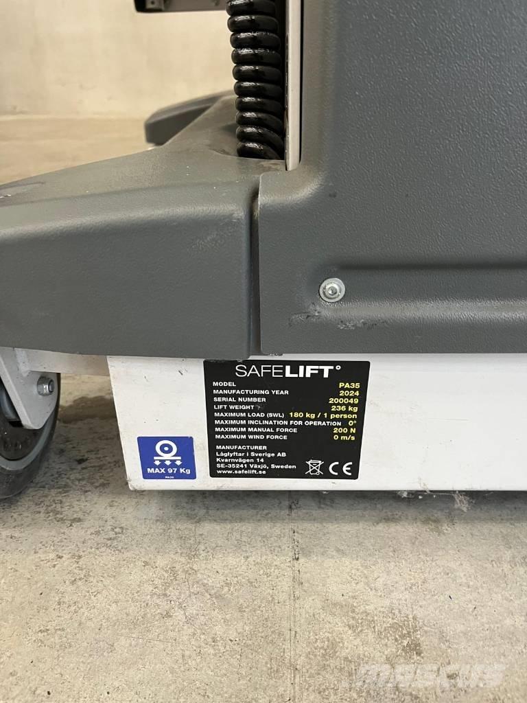 Safelift PA35 Maszyny budowlane - Inne