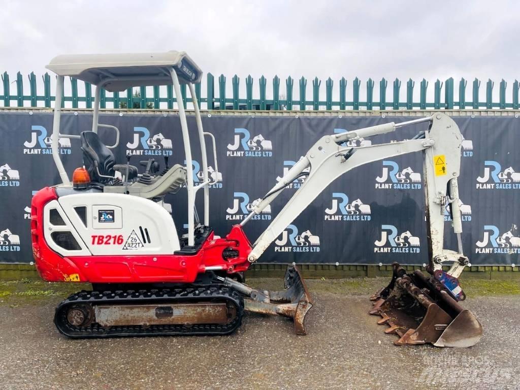 Takeuchi TB 216 Minikoparki