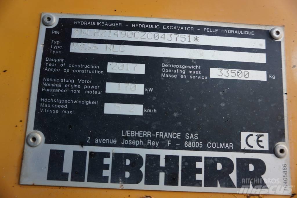 Liebherr R 936 N LC Koparki gąsienicowe