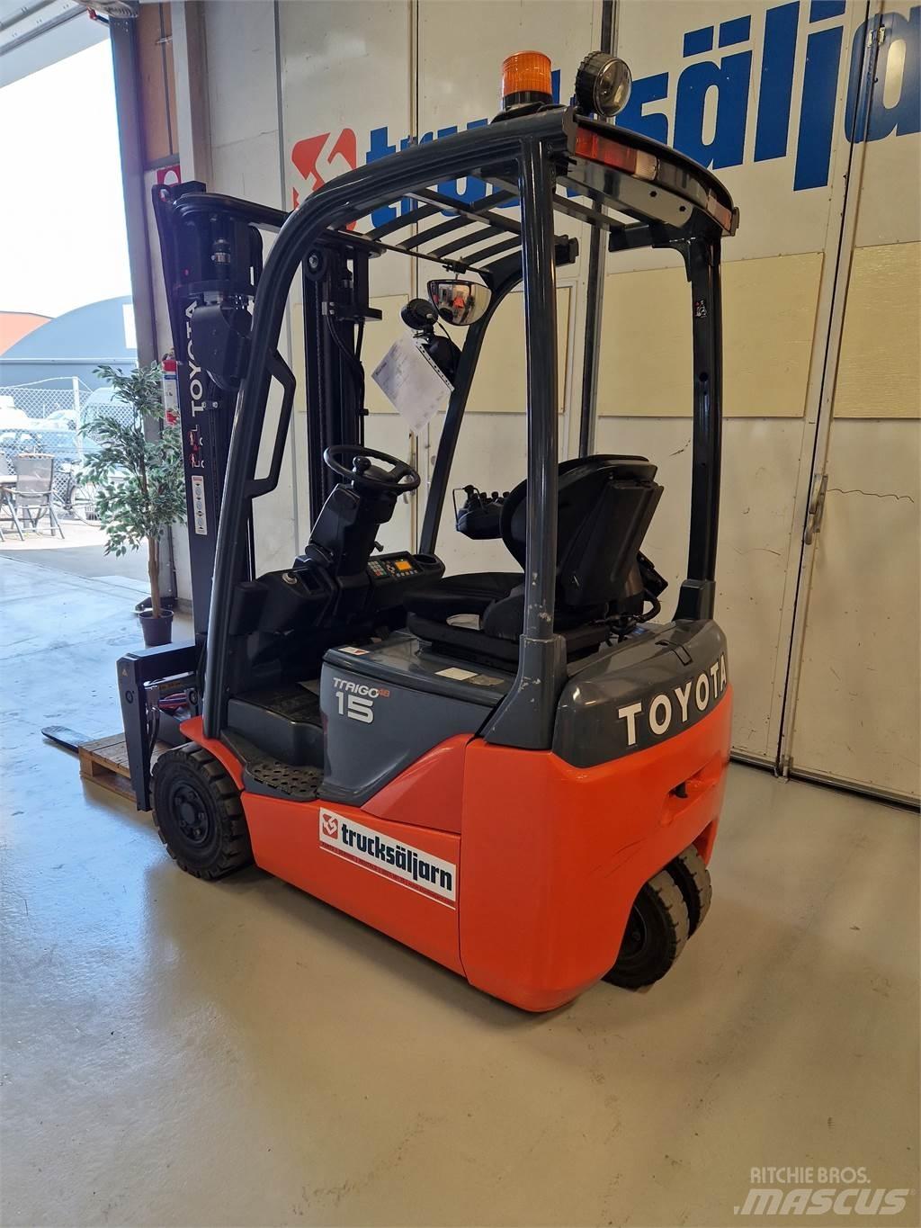 Toyota 8FBE15T Wózki elektryczne