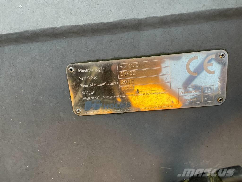 Holms Vikplog 2,8m. Lemiesze i pługi śnieżne