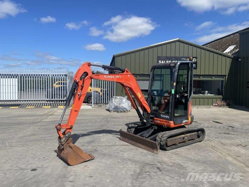 Kubota U 27-4 Minikoparki