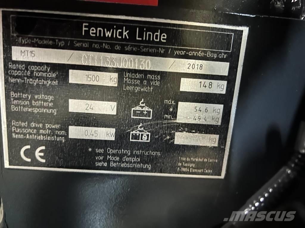 Linde MT 15 Wózki widłowe unoszące