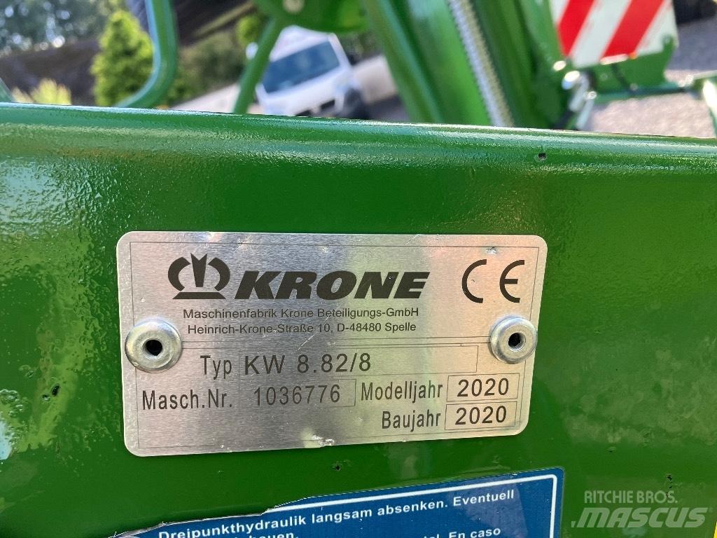 Krone KW 8.82/8 Kosiarki ze wstępną obróbka paszy