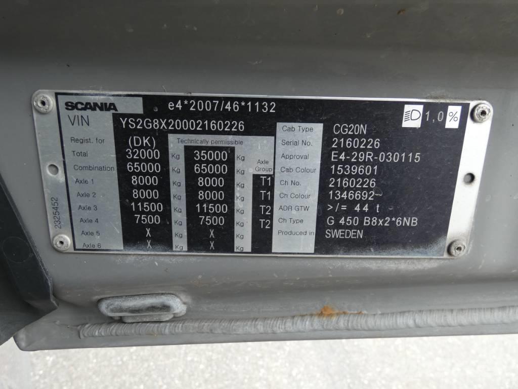 Scania G 450 Pojazdy pod zabudowę