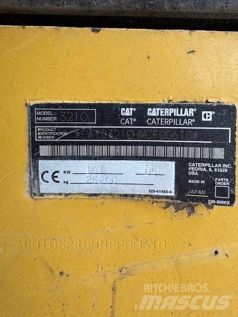CAT 321 C LCR Koparki gąsienicowe
