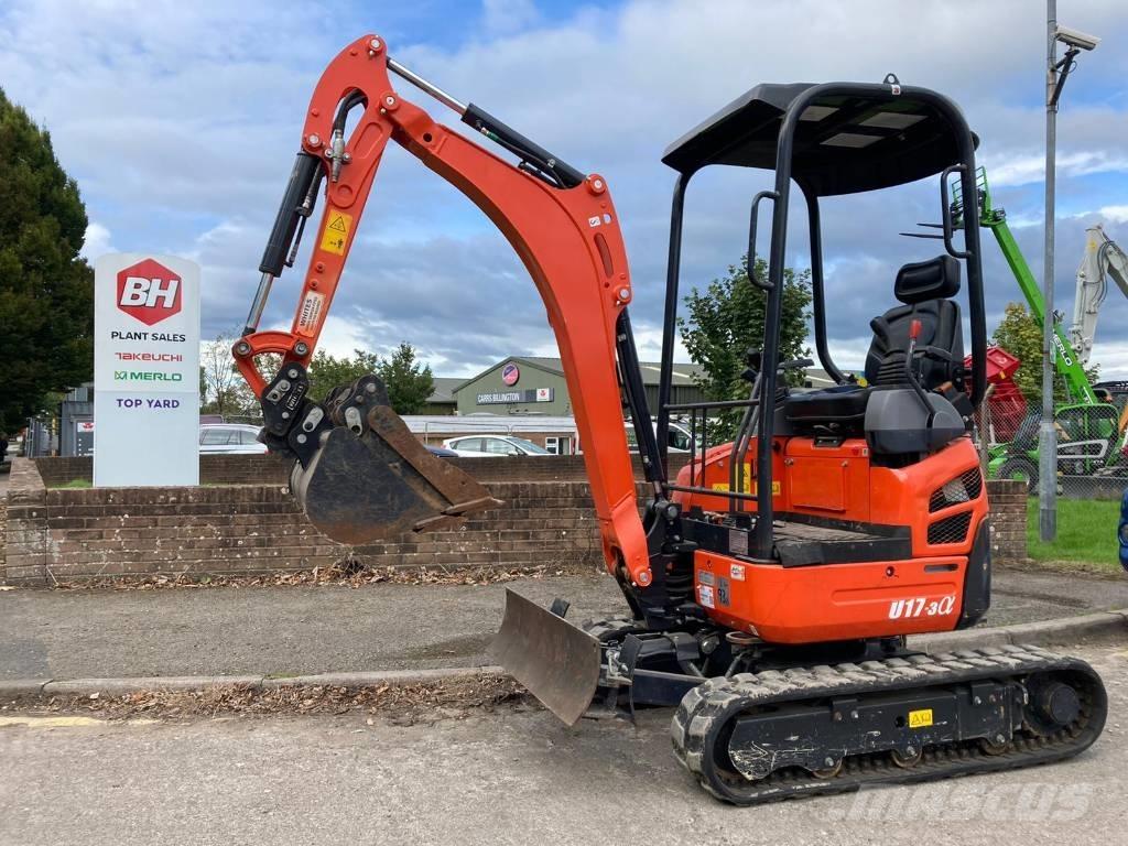 Kubota U 17-3 Minikoparki