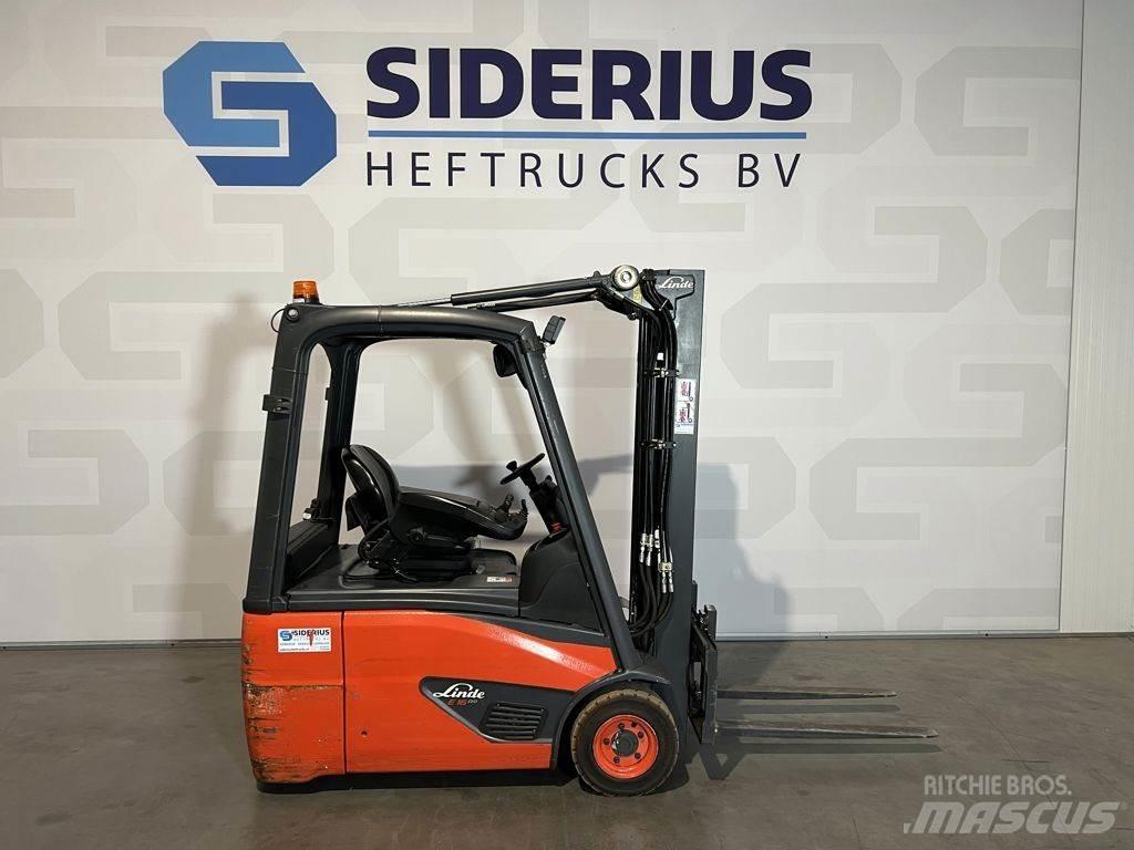 Linde E16 Wózki elektryczne
