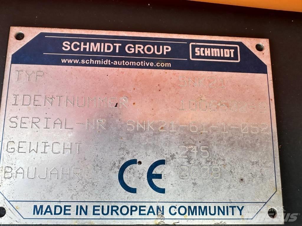 Schmidt SNK21 Lemiesze i pługi śnieżne