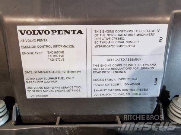 Volvo TAD1672VE Silniki