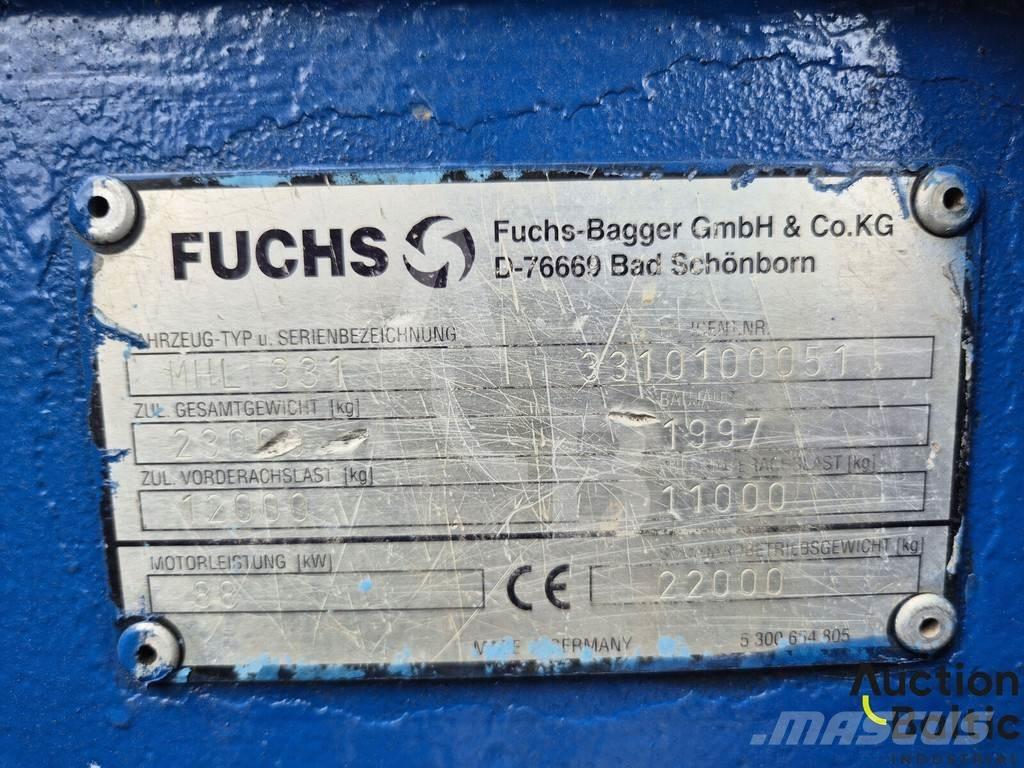 Fuchs MHL 331 Koparki kołowe