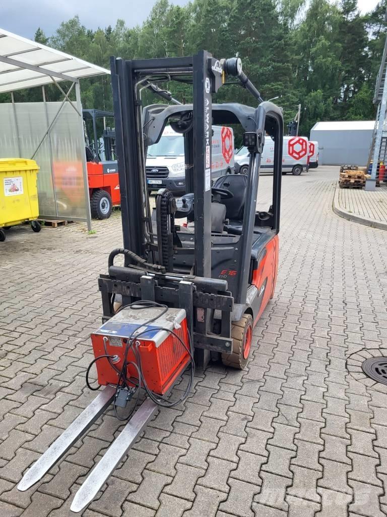 Linde E16 Wózki elektryczne