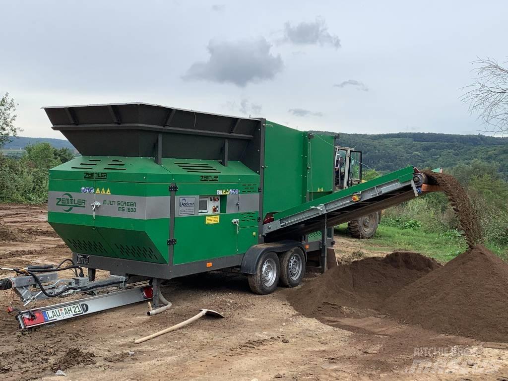 Zemmler MS 1600 Przesiewacze mobilne