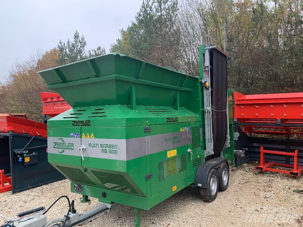Zemmler MS 1600 Przesiewacze mobilne