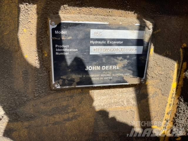 John Deere 85G Minikoparki