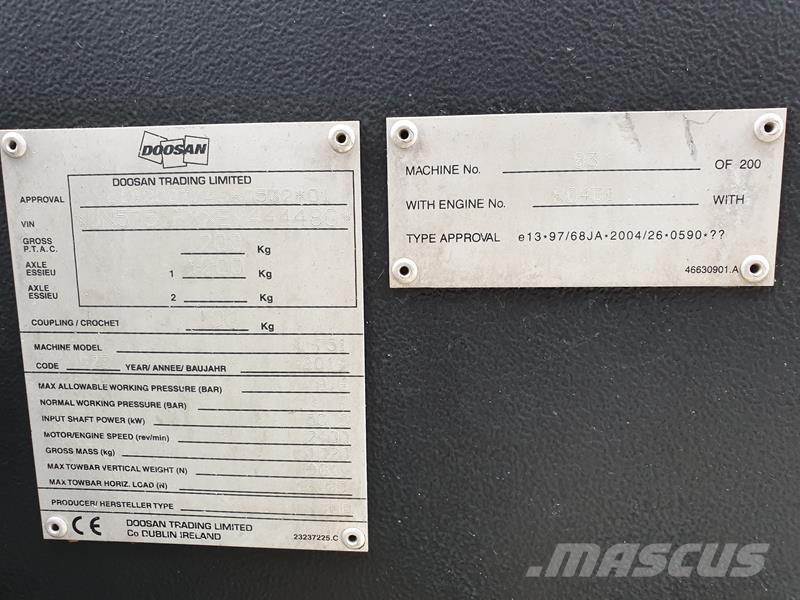 Doosan 7 / 51 Kompresory