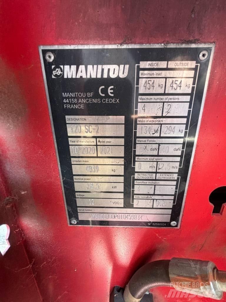 Manitou SC 120 Podnośniki nożycowe