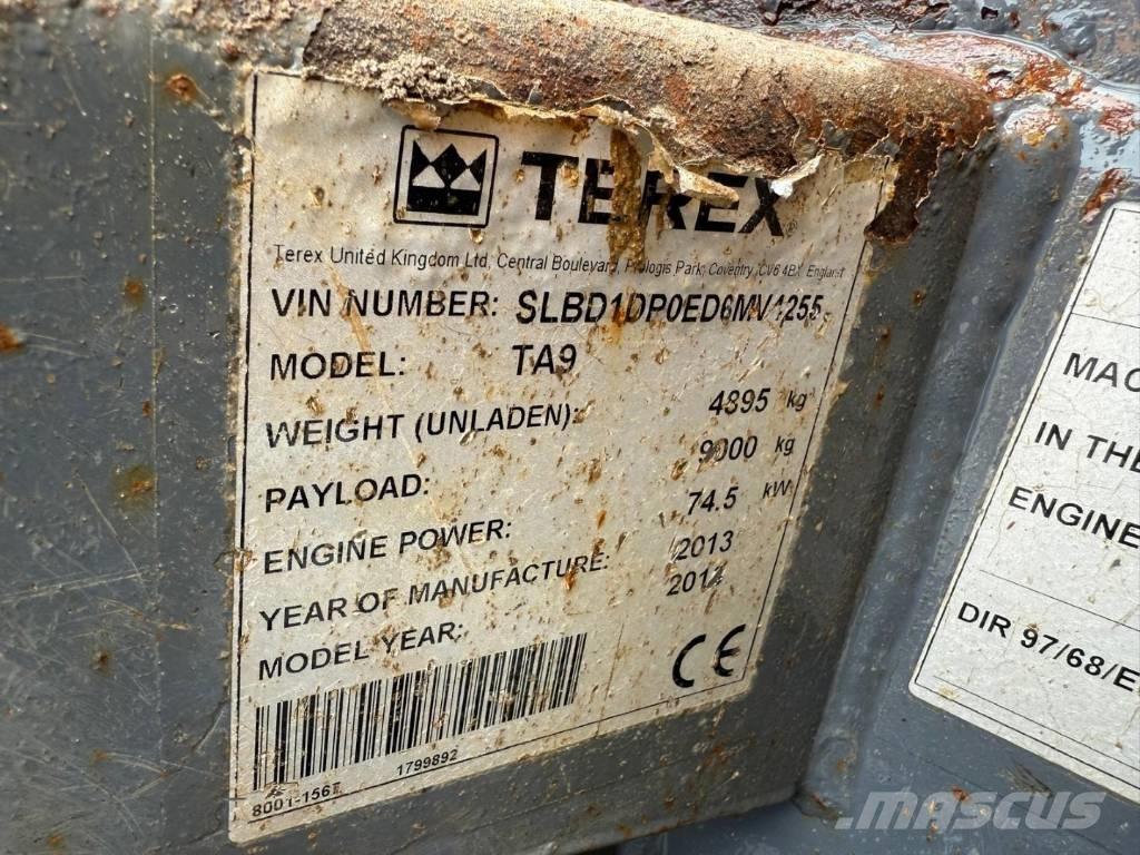 Terex TA9 Wozidła kolebkowe